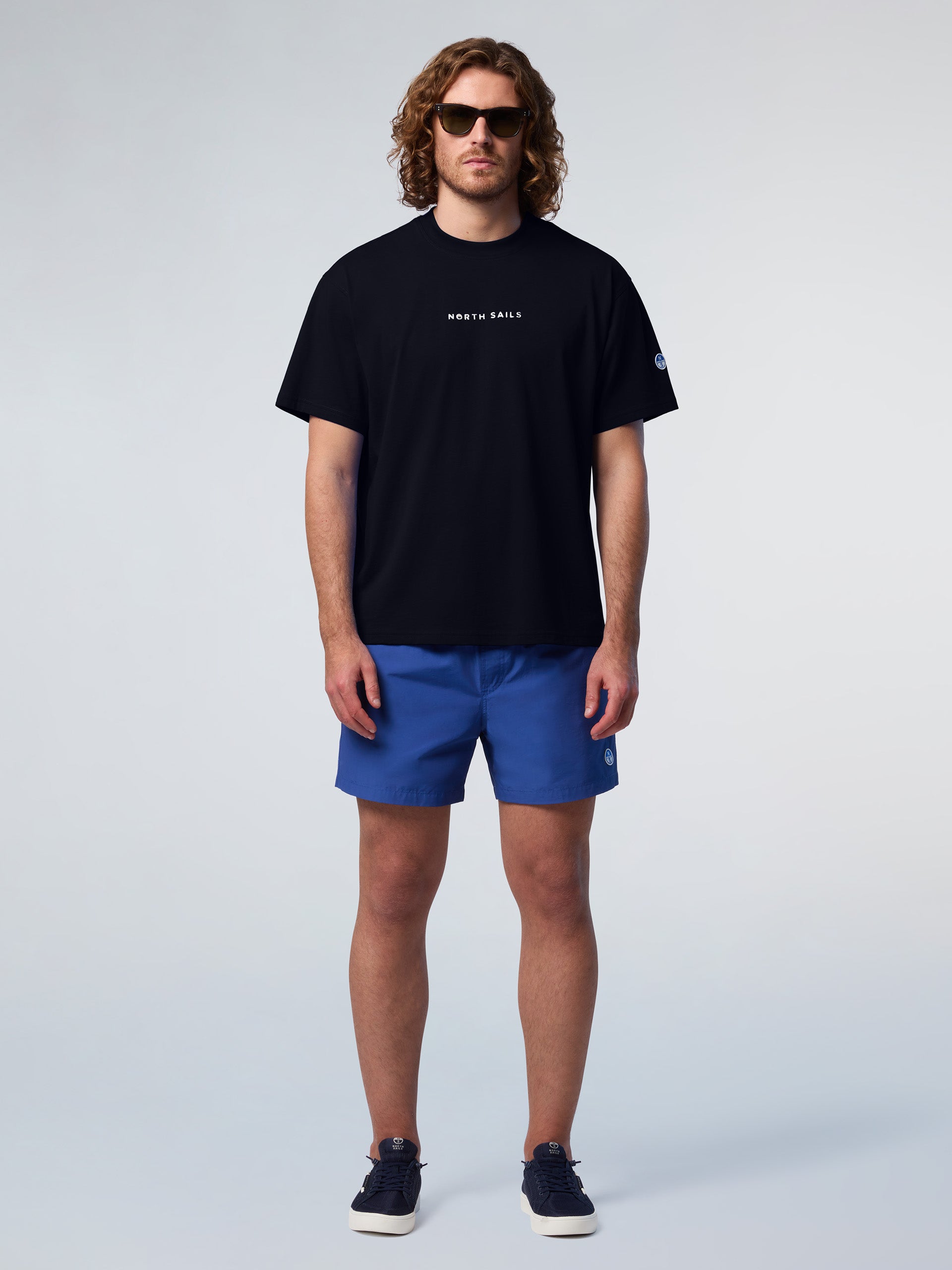 North Sails, Black T-shirt with North Sails print