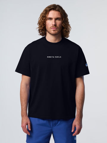 North Sails, Black T-shirt with North Sails print