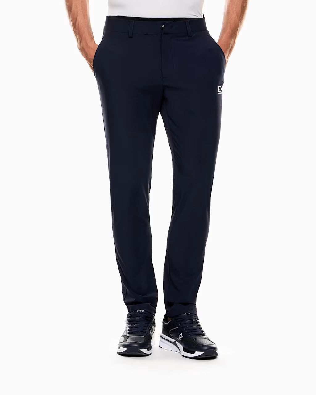 Emporio Armani, Ventus trousers in technical fabric with pockets Golf Pro