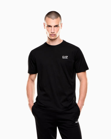 Emporio Armani, Logo Series Cotton-Jersey Two Tone T-shirt