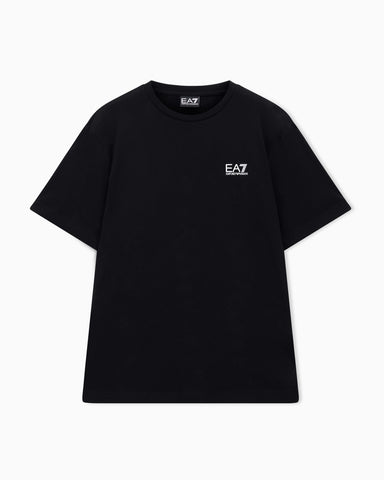 Emporio Armani, Logo Series Cotton-Jersey Two Tone T-shirt