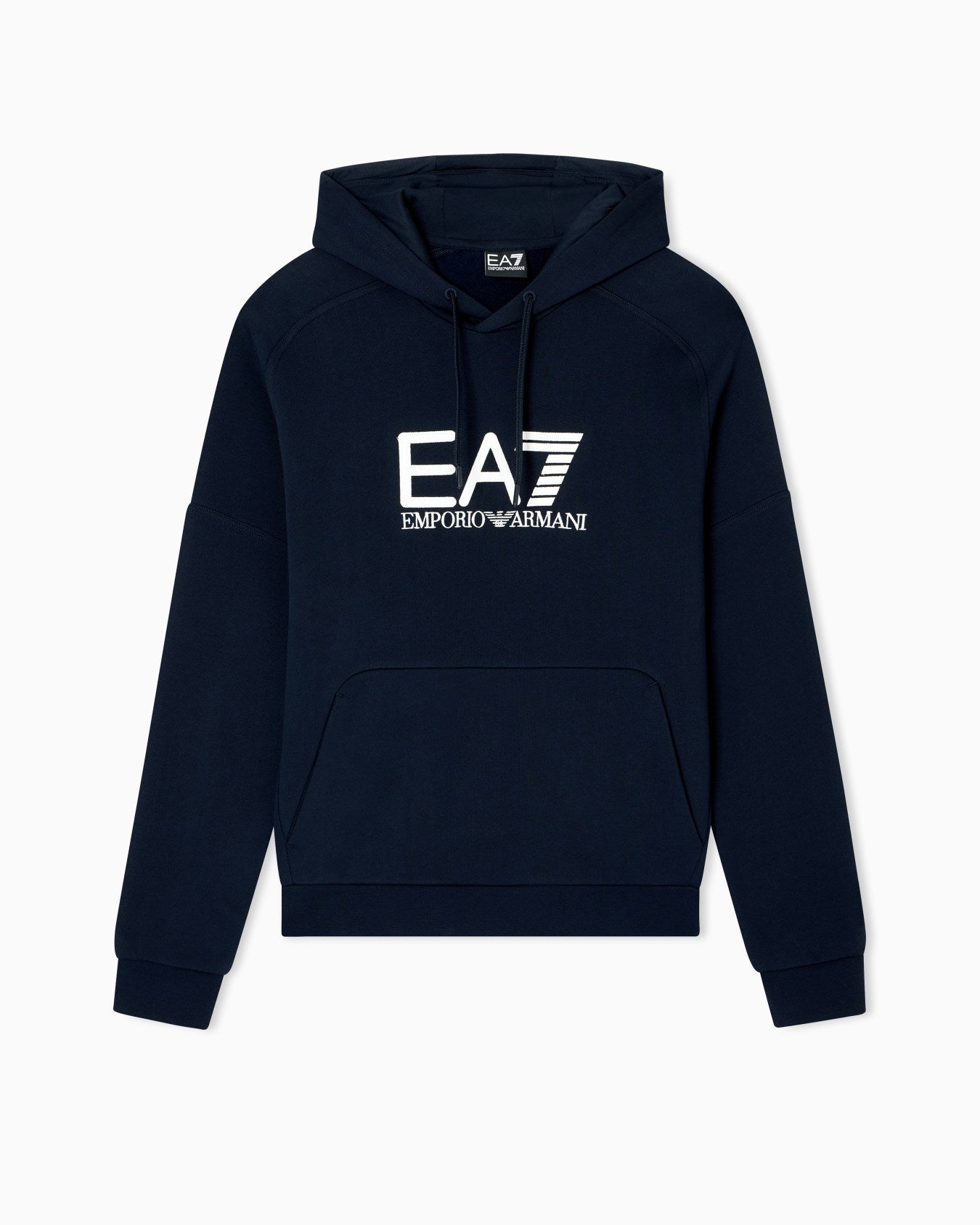 Emporio Armani, Visibility Cotton Hooded Sweatshirt