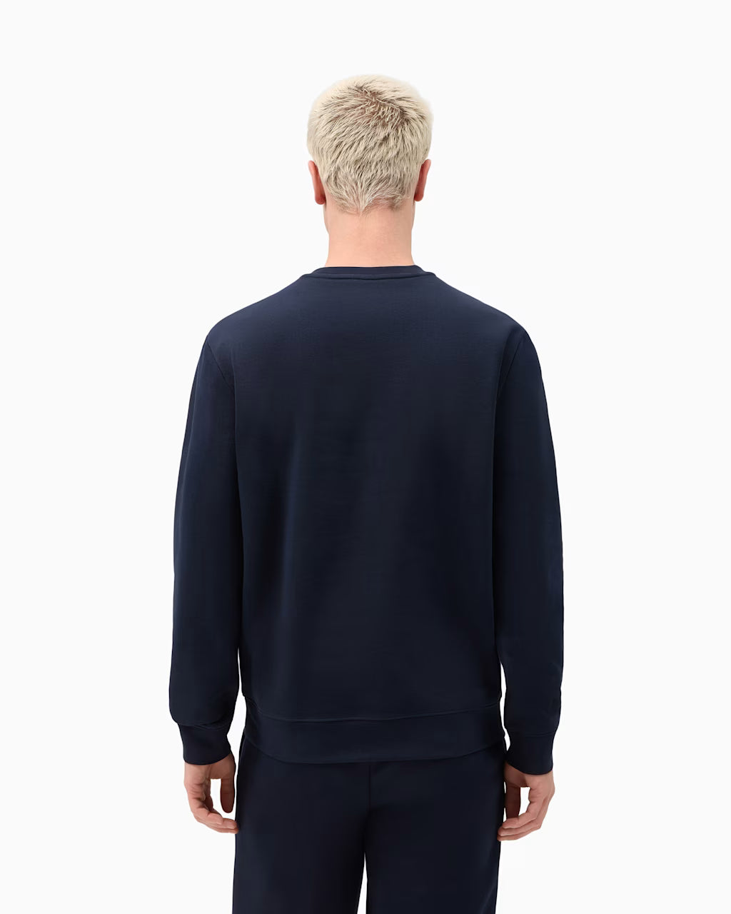 Emporio Armani, Sweatshirt Visibility Regular Fit-Navy