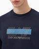Emporio Armani, Sweatshirt Visibility Regular Fit-Navy