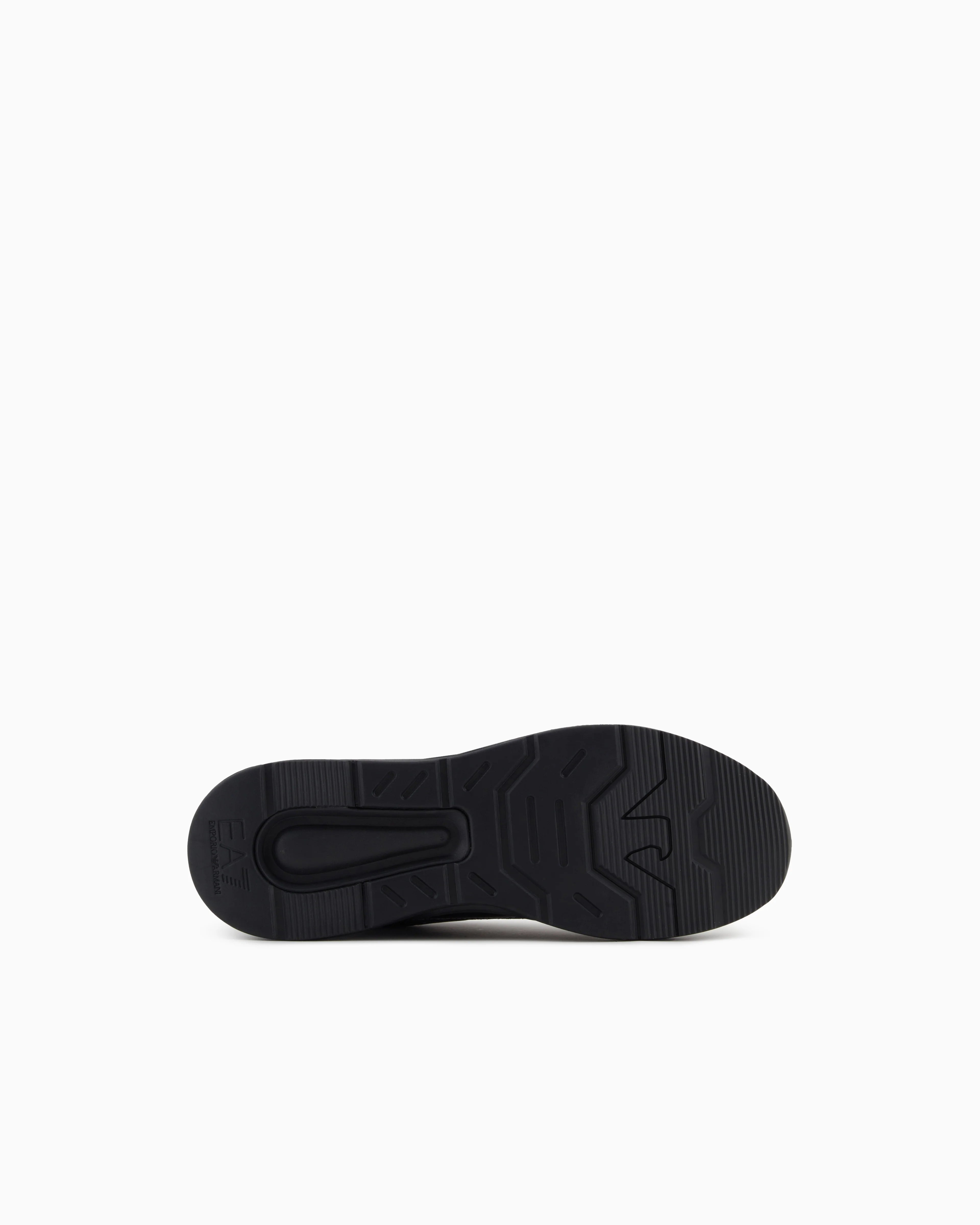 Emporio Armani, Ace Runner Special Black Sneakers