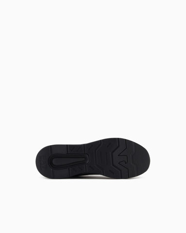 Emporio Armani, Ace Runner Special Black Sneakers