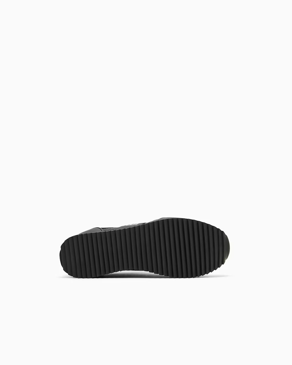 Emporio Armani, Sneakers Black and White Carbon