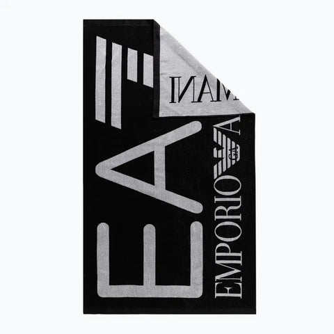 EA7, Black And White Beach Towel