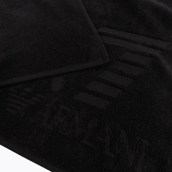 EA7, Black Big 7 Beach Towel