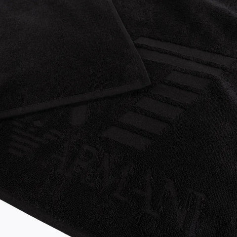 EA7, Black Big 7 Beach Towel