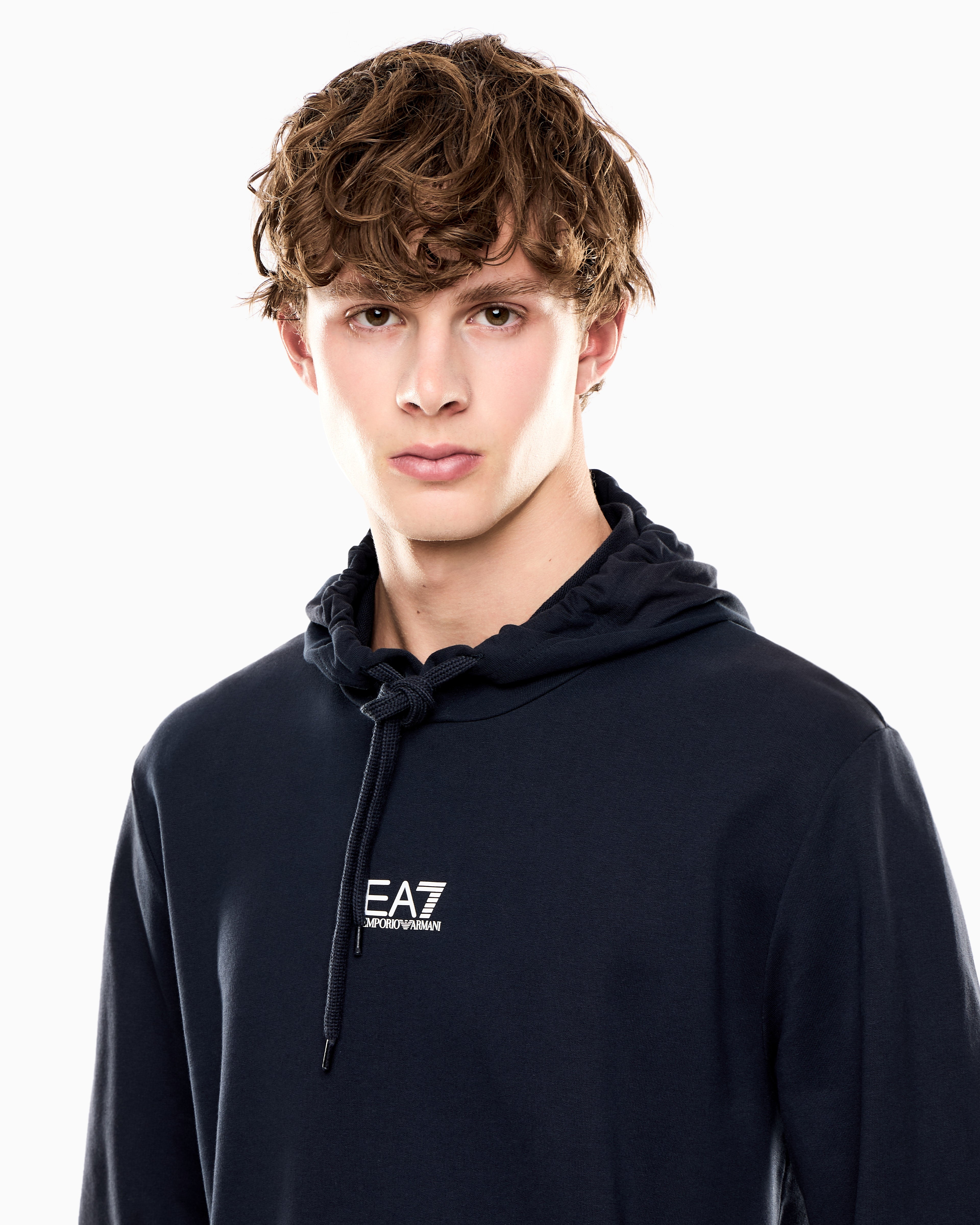 Emporio Armani, Navy Core Identity Cotton Tracksuit