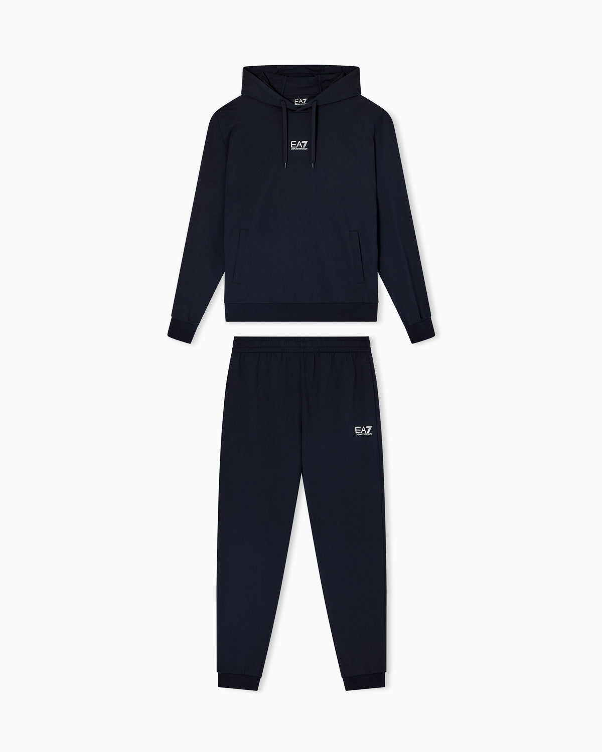 Emporio Armani, Navy Core Identity Cotton Tracksuit