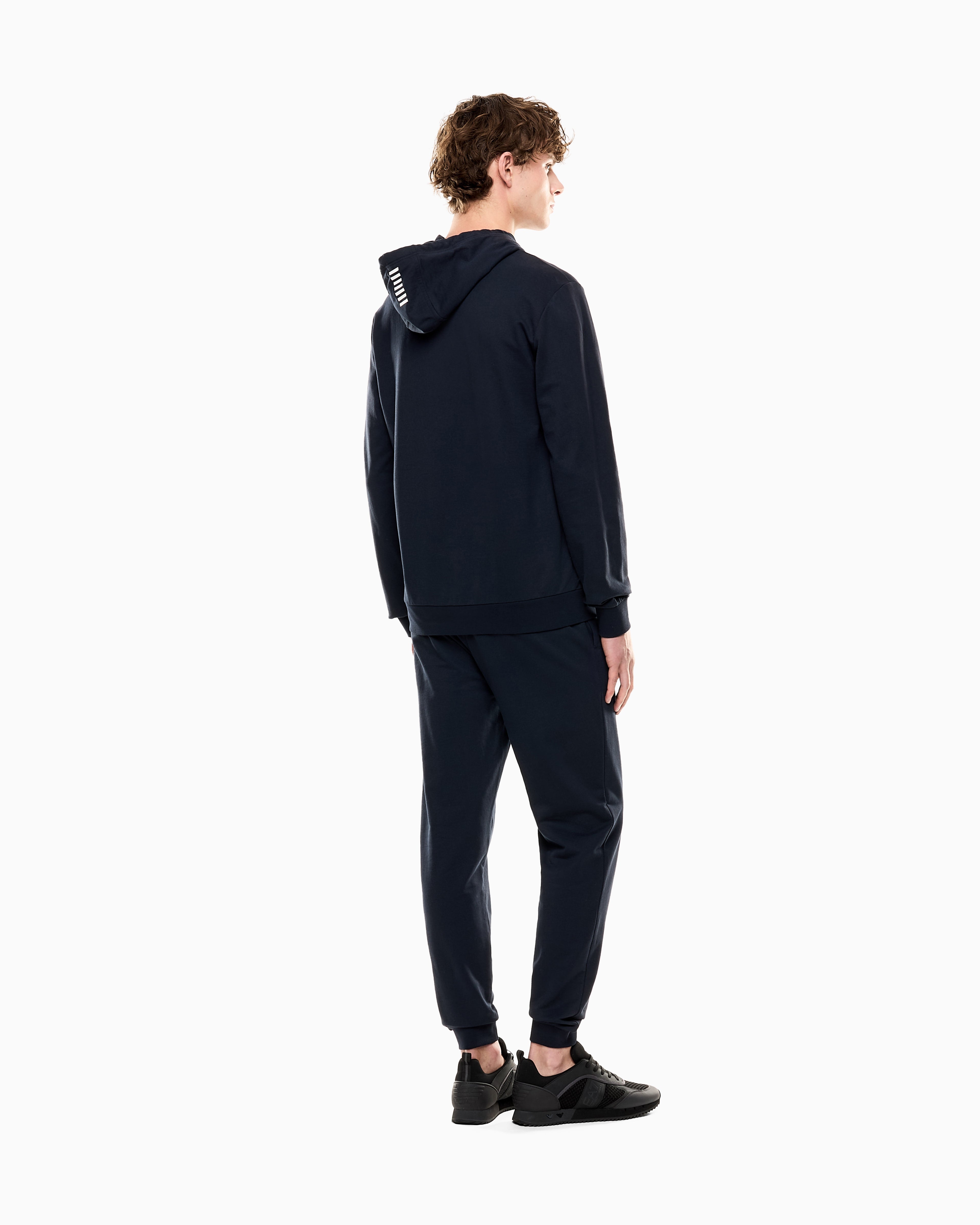 Emporio Armani, Navy Core Identity Cotton Tracksuit