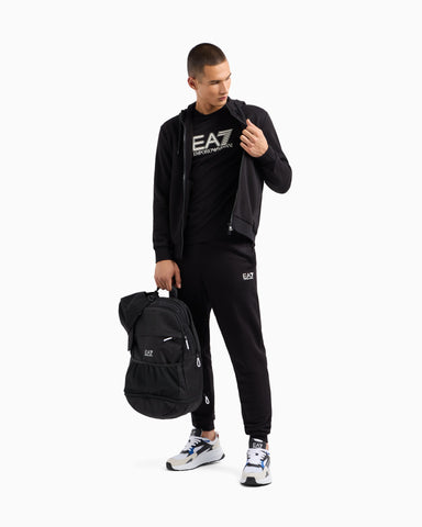 Emporio Armani, Core Identity Cotton Zipped Hooded Tracksuit