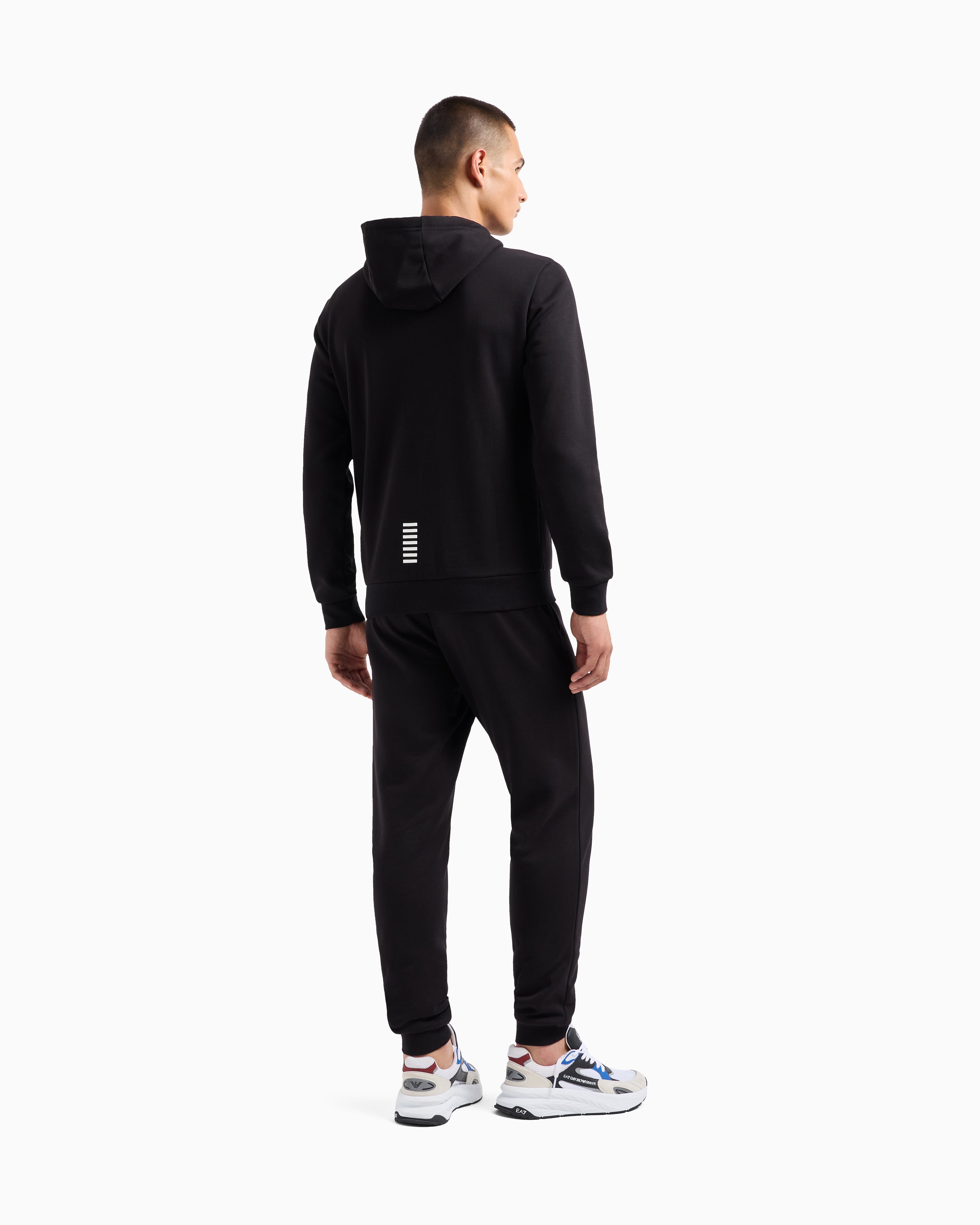 Emporio Armani, Core Identity Cotton Zipped Hooded Tracksuit