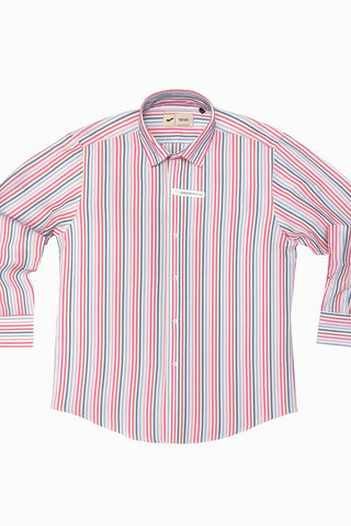 Gilbert Teckel, Coastal Oxford Stripe Shirt