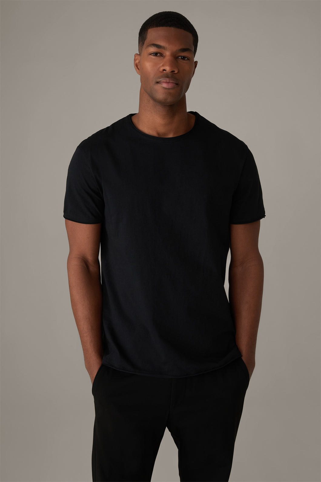 Strellson, Tyler Black Basic T-Shirt