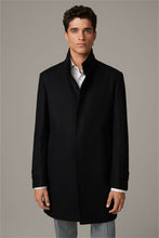 Load image into Gallery viewer, Strellson,New Broadway Wool And Cashmere Black Coat
