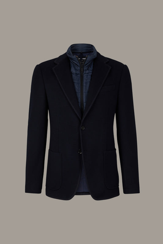 Strellson, Danjel-J Knitted Suit Dark Navy Blazer Jacket