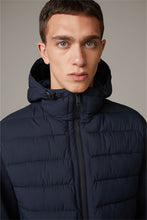 Load image into Gallery viewer, Strellson,Flex Cross- Move Knit Padded Navy Jacket
