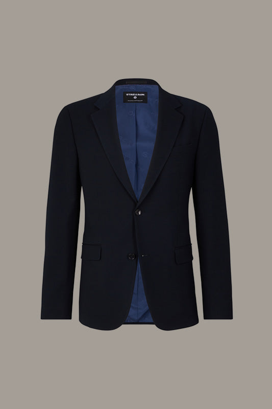 Strellson, Flex Cross Alzer Modular Navy Blazer Jacket