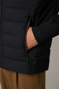 Strellson,Flex Cross- Move Knit Padded Black Jacket
