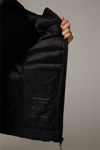 Strellson,Flex Cross- Move Knit Padded Black Jacket