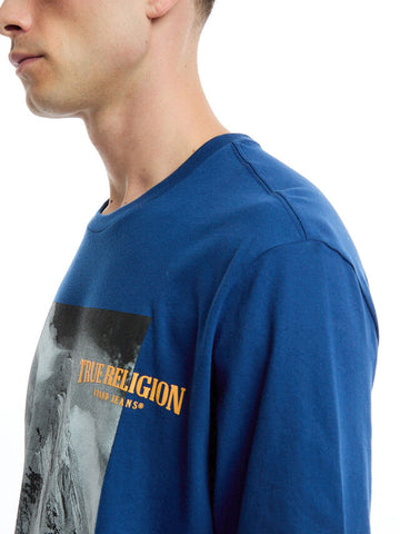 True Religion, Mountain Graphic Relaxed Tee