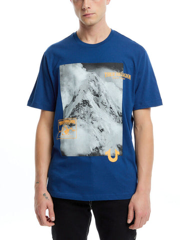 True Religion, Mountain Graphic Relaxed Tee