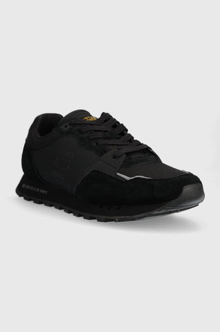 G-Star Raw, Track III Coated Canvas Black Sneaker