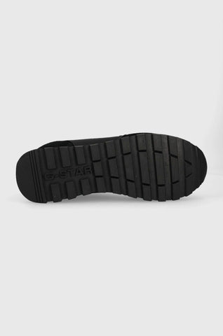 G-Star Raw, Track III Coated Canvas Black Sneaker
