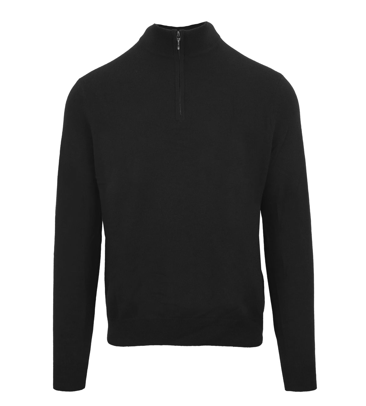 Zenobi, Half Zipper Black  Sweater
