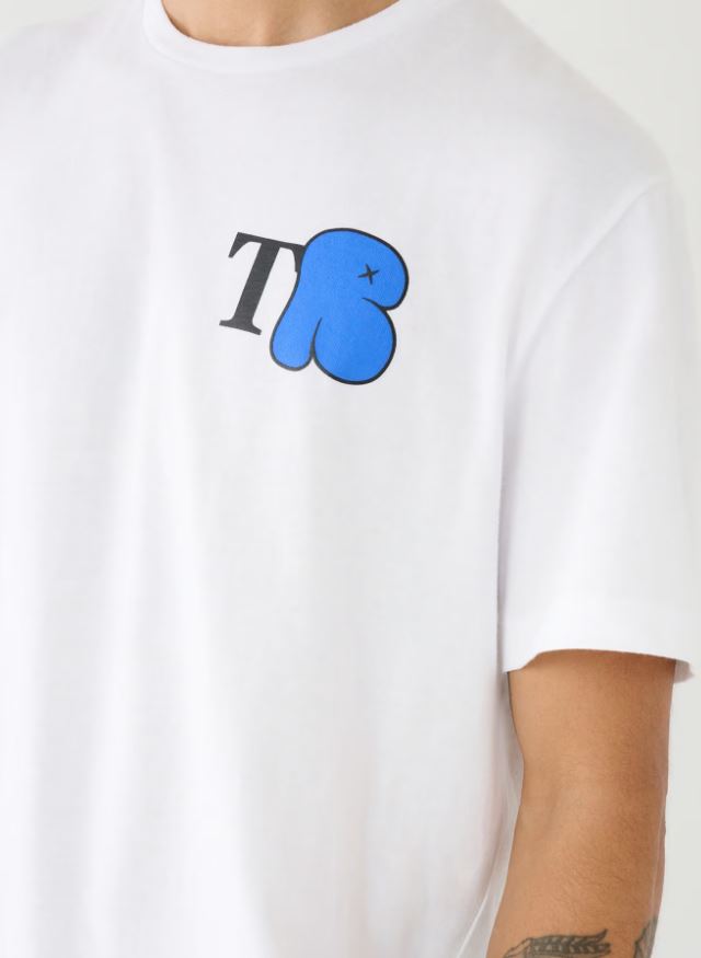 True Religion, TR Graffiti Graphic Relaxed TEE