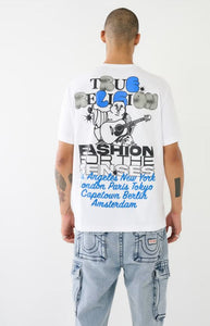 True Religion, TR Graffiti Graphic Relaxed TEE