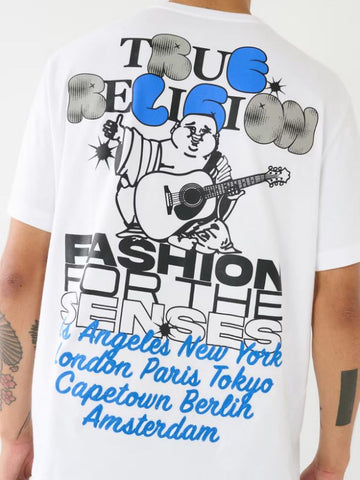 True Religion, TR Graffiti Graphic Relaxed TEE