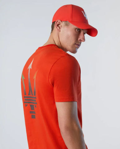 North Sails By Maserati,Pureed T-shirt With Maxi Trident
