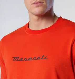 North Sails By Maserati,Pureed T-shirt With Maxi Trident