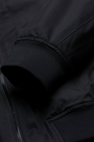 Digel,Black Stand-Collar Bomber Jacket