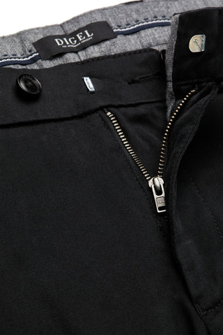 Digel, Lucca Modern Fit Chino Pants – Black
