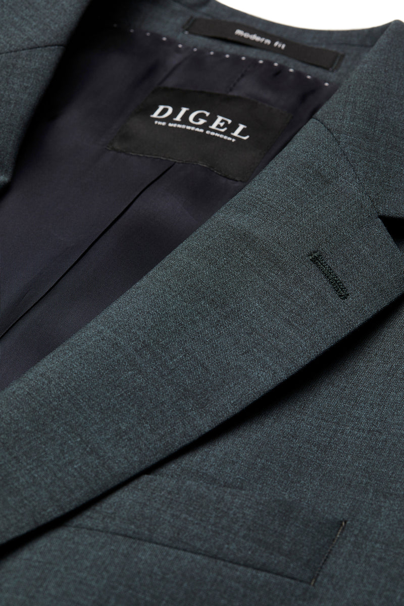 Digel, Modern Fit Deep Green Suit – Two-Piece Set
