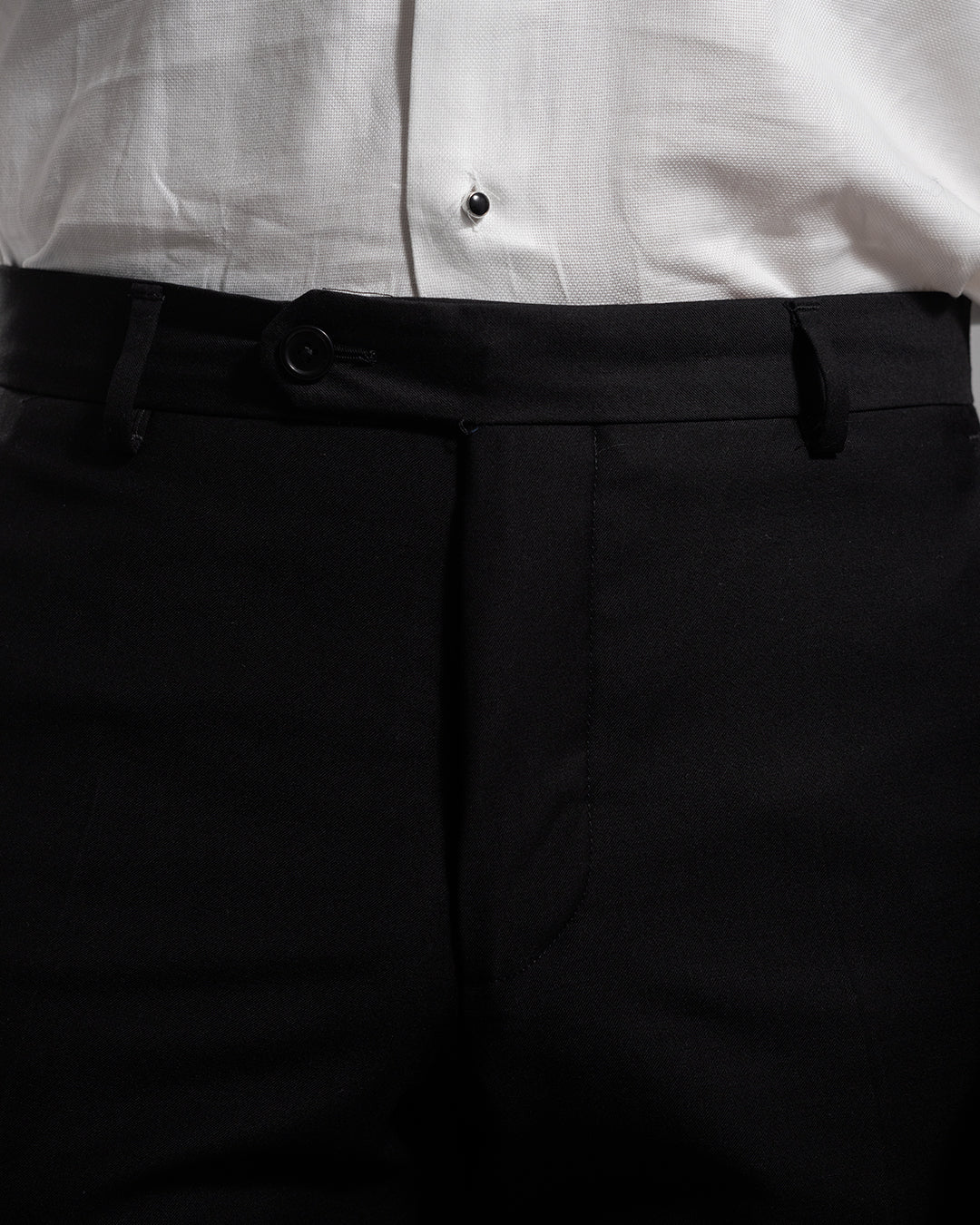 4Hands, Black Pique Shawl Collar Tuxedo