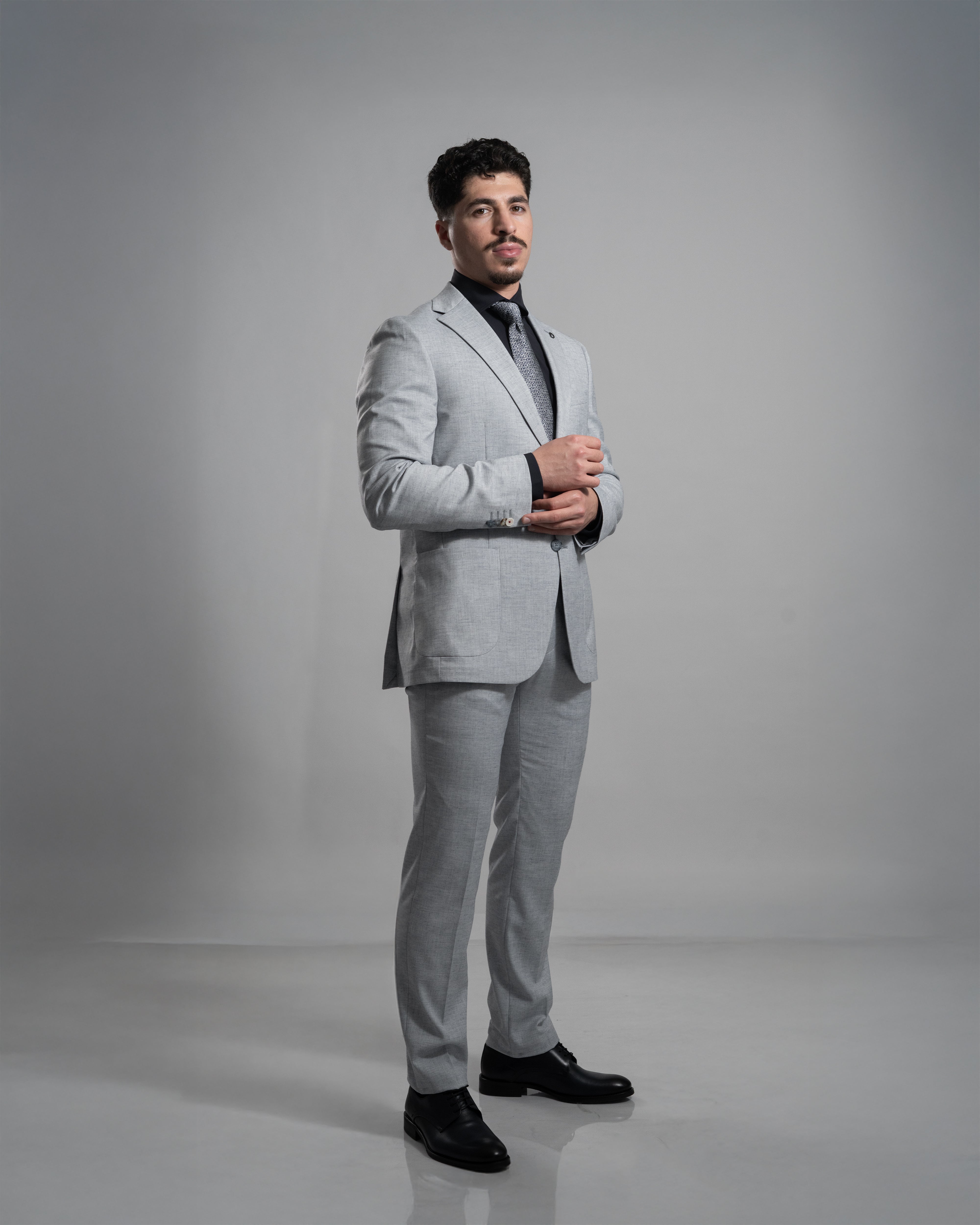 Digel, Light Blue Modern Pants Suit