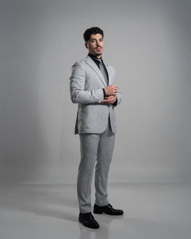Digel, Light Blue Modern Pants Suit