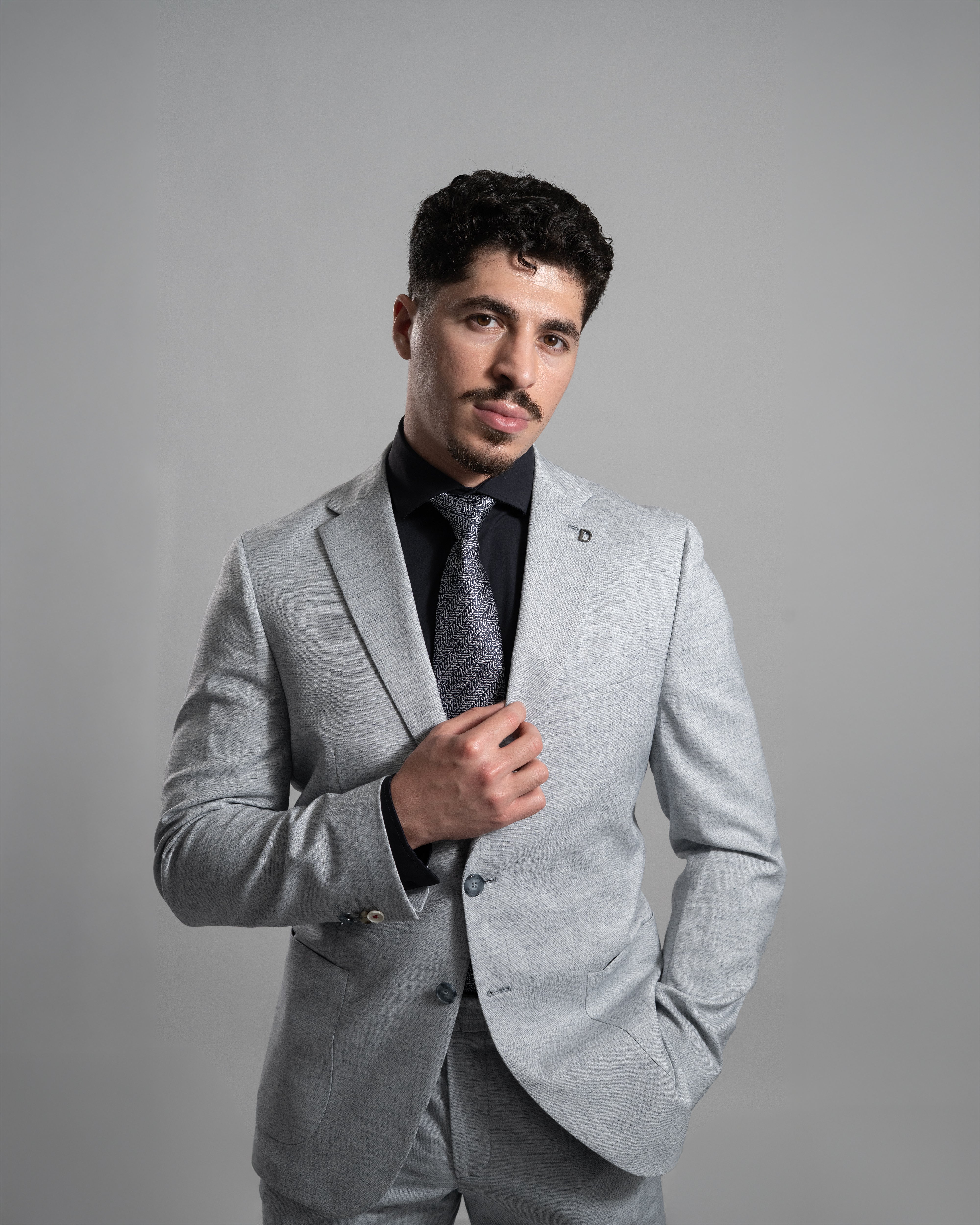 Digel, Light Blue Modern Blazer Suit