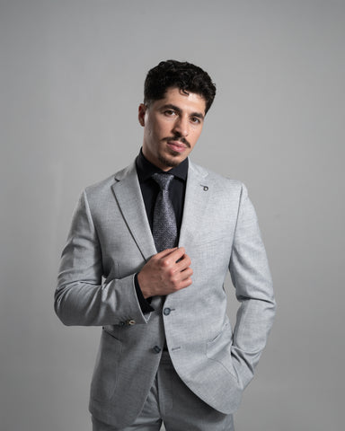 Digel, Light Blue Modern Blazer Suit