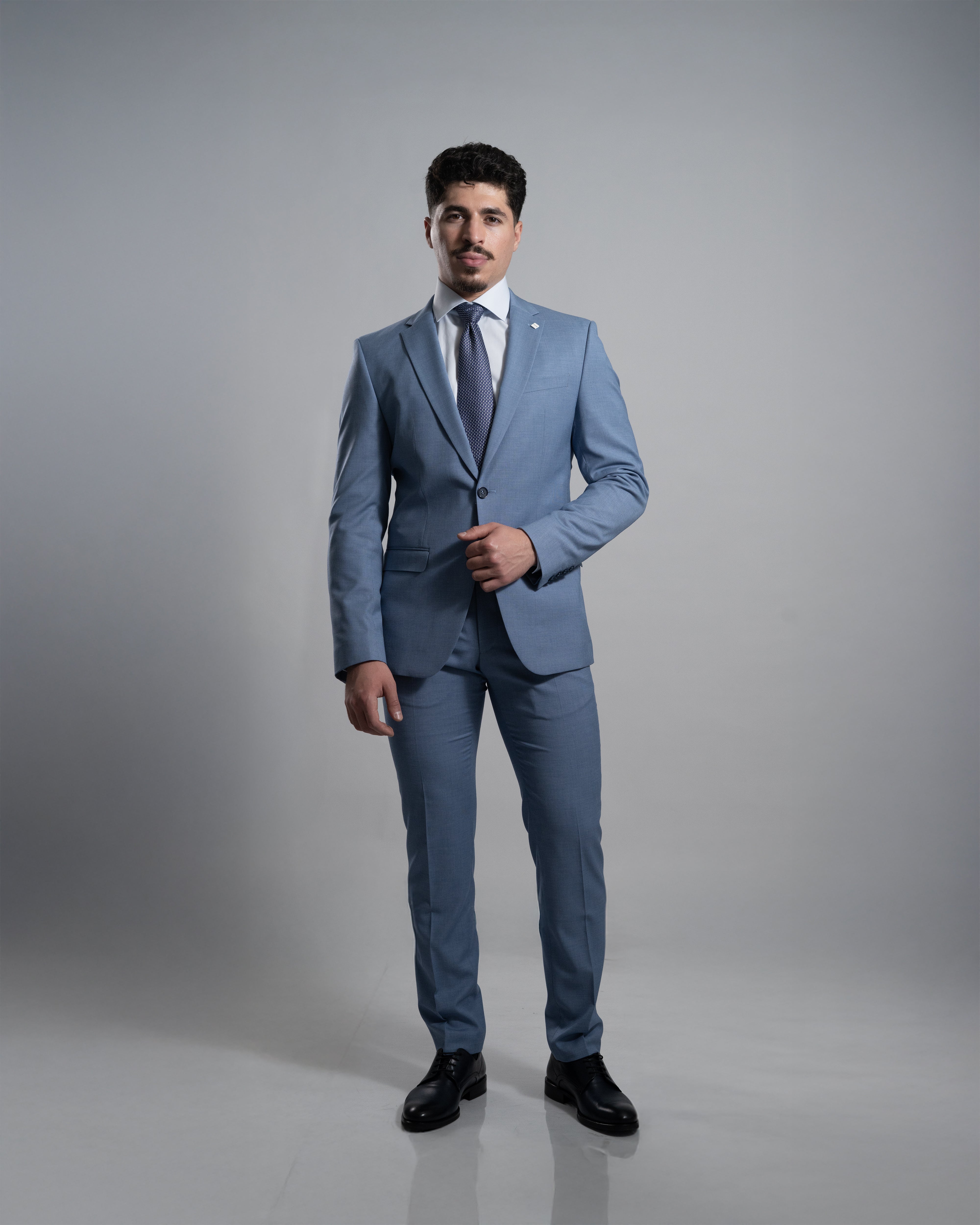 Digel Move, Blue Slim Fit Suit
