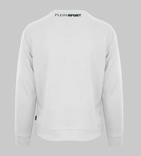 Load image into Gallery viewer, Plein Sport,  Logo Patch White Sweatshirt
