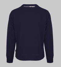 Load image into Gallery viewer, Plein Sport,  Logo Patch Navy Sweatshirt
