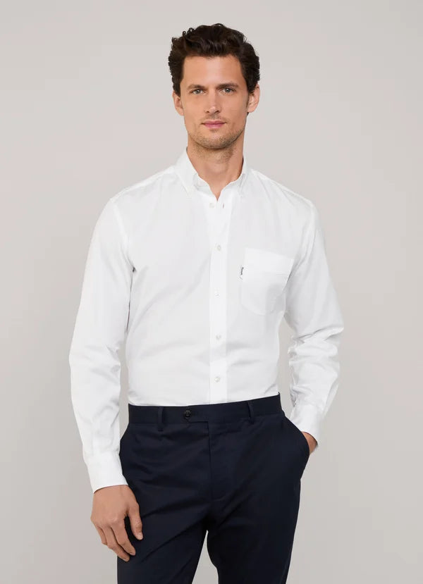 Façonnable,Regular Fit Poplin Shirt