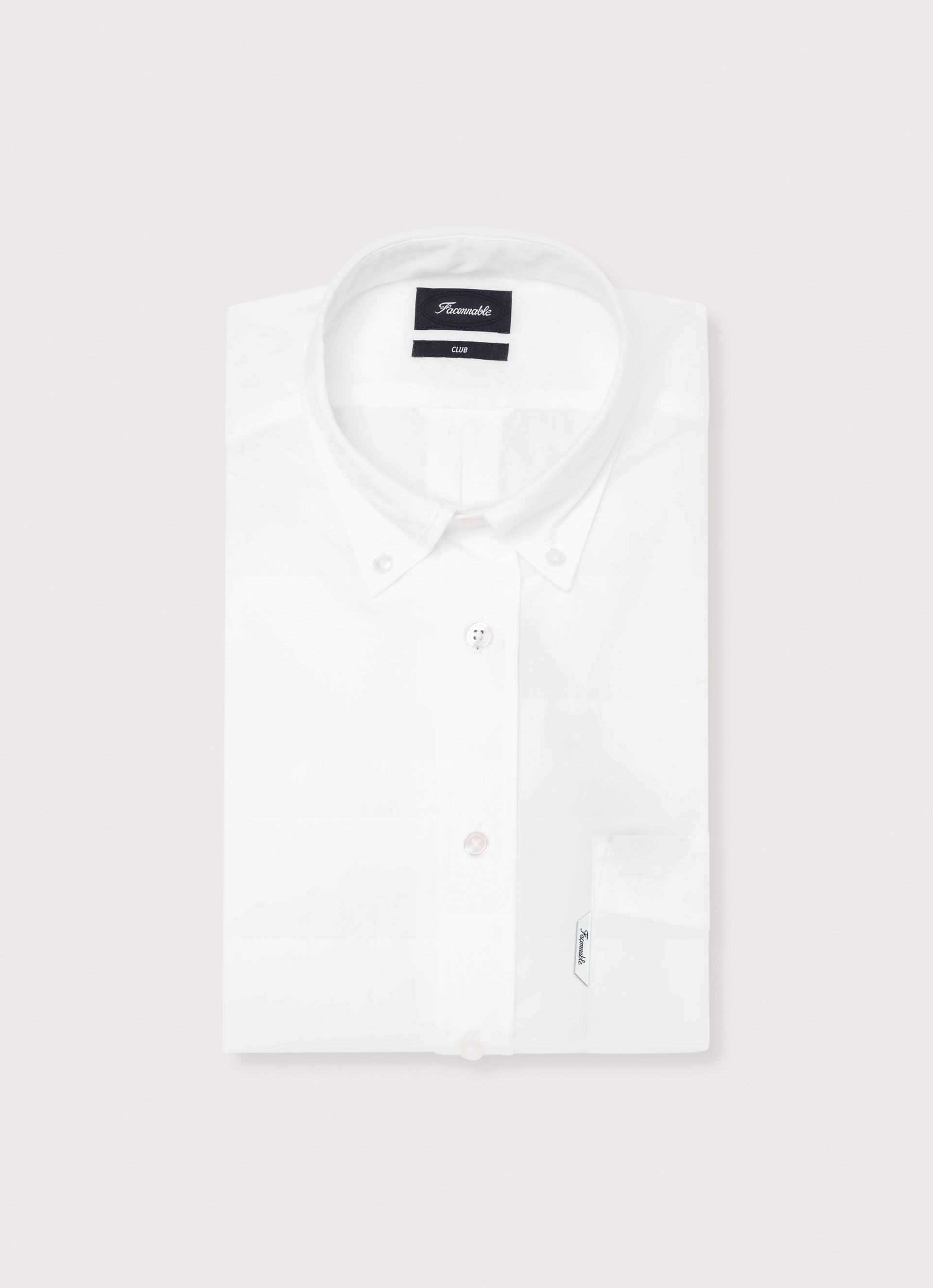 Façonnable,Regular Fit Poplin Shirt